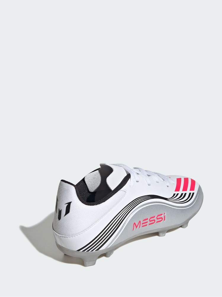 adidas White F50 Messi League Firm/Multi-Ground Boots - Image 2 of 4 adidas White F50 Messi League Firm/Multi-Ground Boots - Image 2 of 4