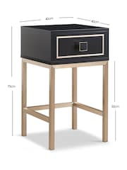 Frank Olsen Black Mia Side Table - Image 10 of 10