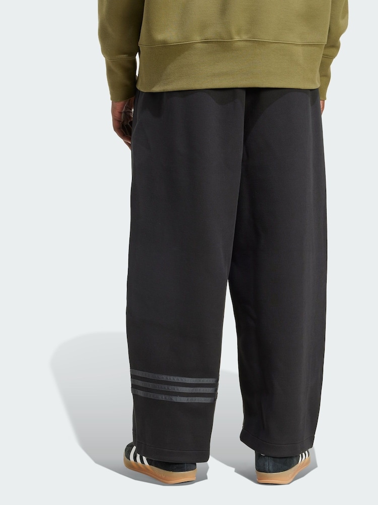 adidas Originals Black Neoclassic Joggers - Image 2 of 5