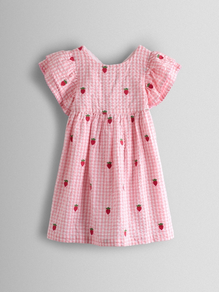JoJo Maman Bébé Pink Dress - Image 1 of 5 JoJo Maman Bébé Pink Dress - Image 1 of 5