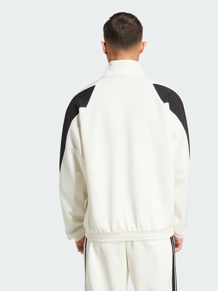 adidas White Stadium Track Top - Image 5 of 5 adidas White Stadium Track Top - Image 5 of 5
