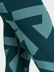 adidas Terrex Green Multi Synthetic Base Layer Tights - Image 3 of 5