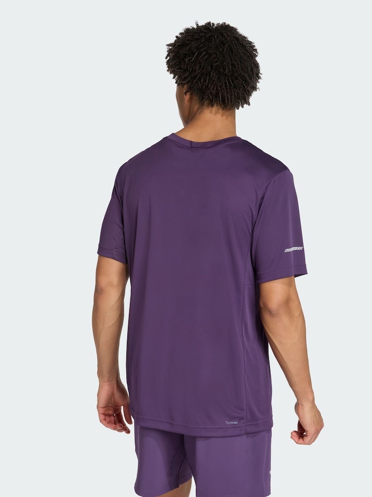 adidas Purple Training Essentials Holiday Pack T-Shirt - Image 2 of 5