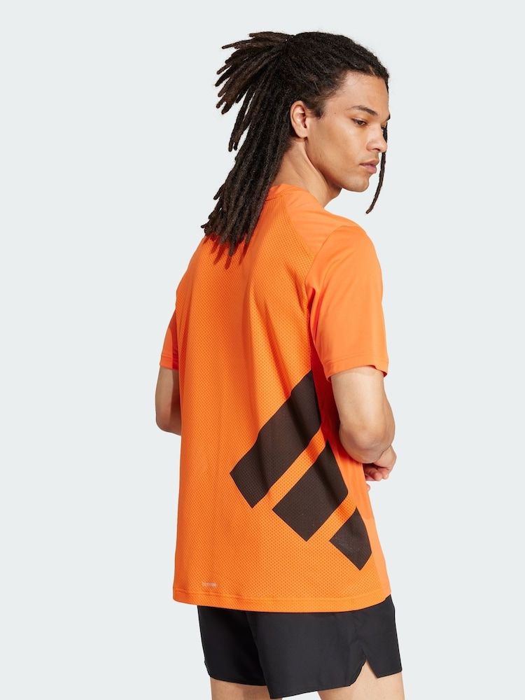 adidas Terrex Orange Xperior Climacool+ T-Shirt - Image 2 of 6 adidas Terrex Orange Xperior Climacool+ T-Shirt - Image 2 of 6