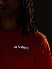 adidas Terrex Orange Xperior Climacool+ T-Shirt - Image 4 of 6