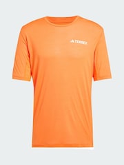 adidas Terrex Orange Xperior Climacool+ T-Shirt - Image 5 of 6