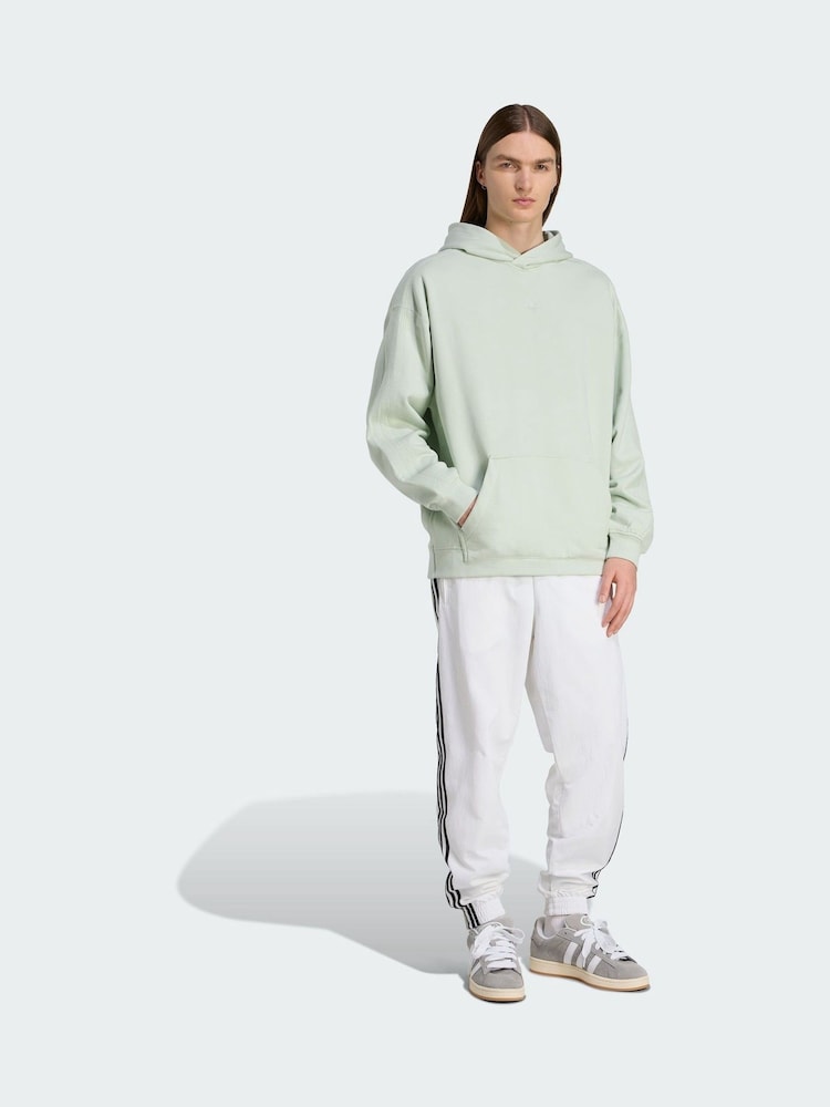 adidas Originals Green Premium Essentials Hoodie - Image 1 of 5
