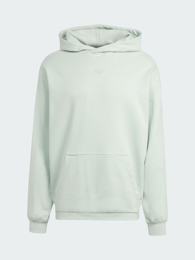 adidas Originals Green Premium Essentials Hoodie - Image 5 of 5