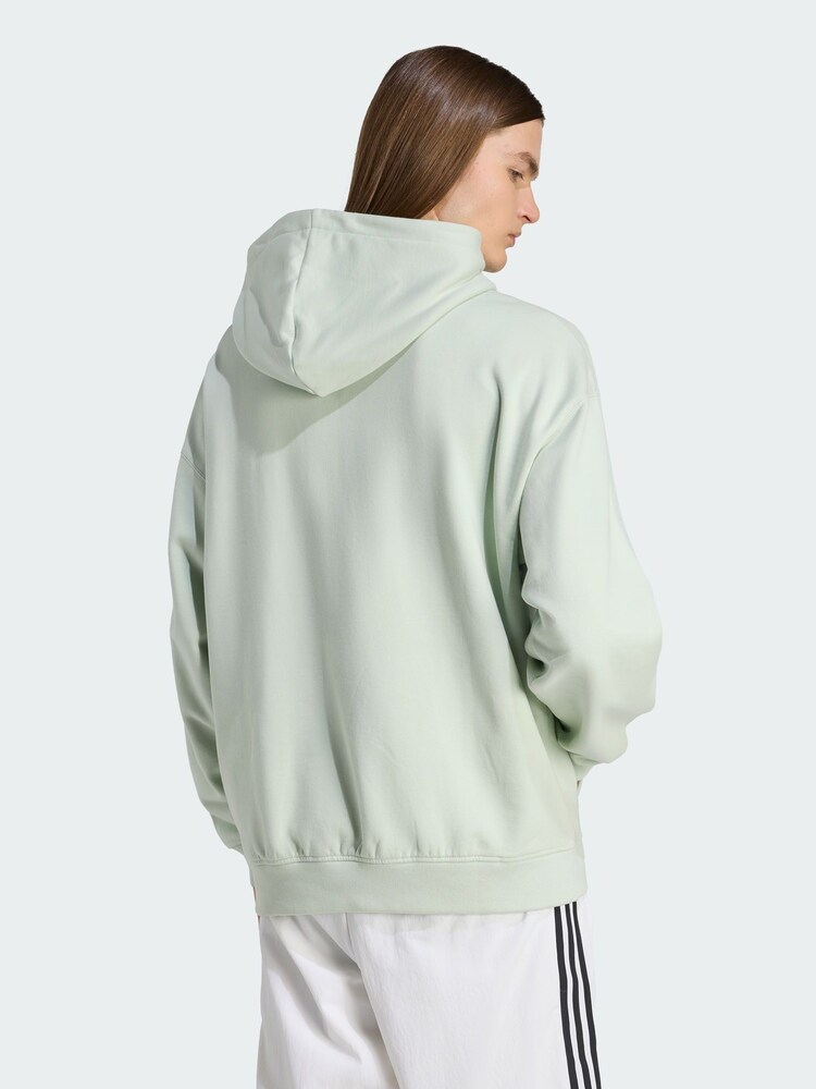 adidas Originals Green Premium Essentials Hoodie - Image 5 of 5 adidas Originals Green Premium Essentials Hoodie - Image 5 of 5