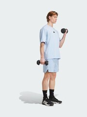 adidas Blue Power Oversized T-Shirt - Image 1 of 5