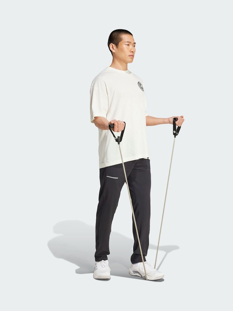 adidas Black Training Essentials Holiday Pack Joggers - Image 1 of 5 adidas Black Training Essentials Holiday Pack Joggers - Image 1 of 5