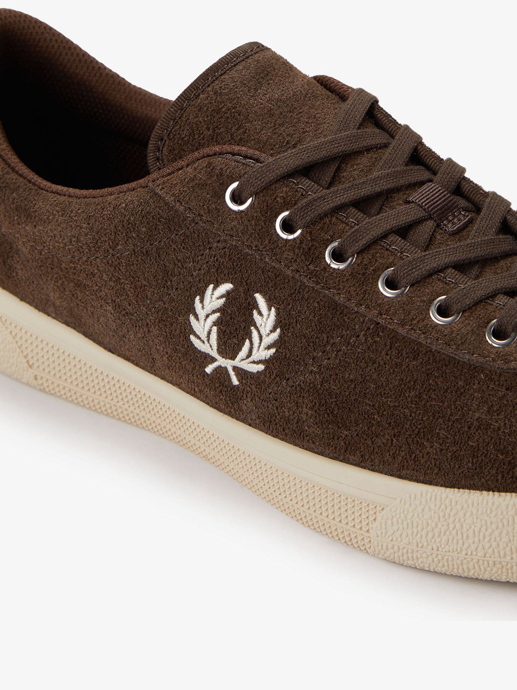Buy Fred Perry Brown Tennis Suede Shoes from Next USA