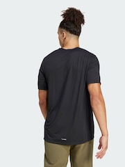 adidas Terrex Black Multi Climacool Logo Tech T-Shirt - Image 2 of 5