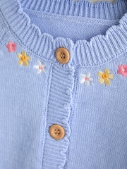 JoJo Maman Bébé Raglan Sleeve Appliqué Cardigan - 4의 이미지 3