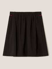 Monsoon Grey Bow Ponte Pleated Skirt - Image 2 of 3