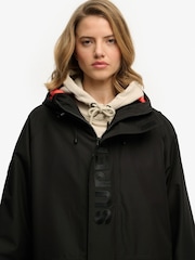 Superdry Black Coat - Image 3 of 6