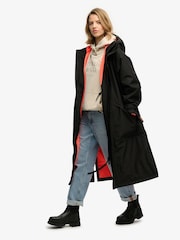 Superdry Black Coat - Image 6 of 6