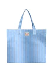 Superdry Blue/White Oxford Stripe Tote Bag - Image 3 of 5