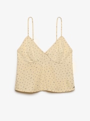 イエロー - Superdry イエローメドウローズキャミソール - 画像 2 / 4