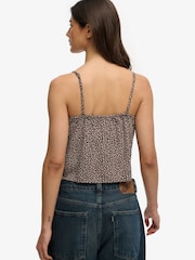 ブラウン - Superdry イエローメドウローズキャミソール - 画像 7 / 8