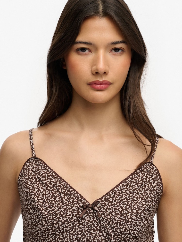 ブラウン - Superdry イエローメドウローズキャミソール - 画像 8 / 8