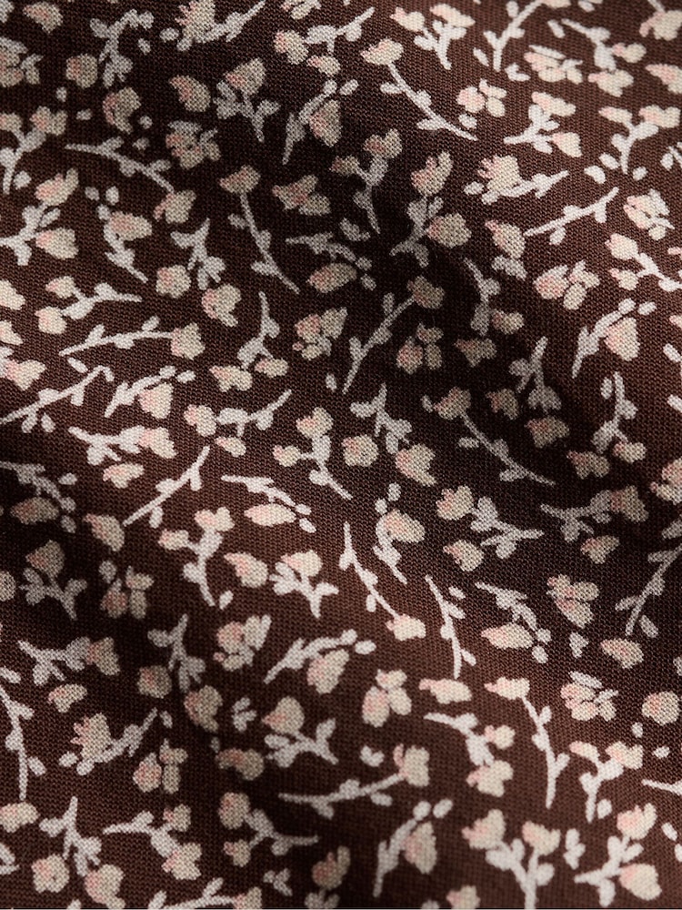 بني - Superdry Yellow Meadow Rose Camisole - Image 9 of 9