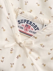 أبيض - Superdry Yellow Meadow Rose Camisole - Image 6 of 6