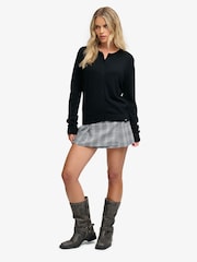 Superdry Navy Blue Essential Crew Neck Cardigan - Image 2 of 7