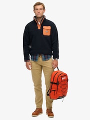 Superdry Orange Outdoor Logo Backpack - Image 5 of 7