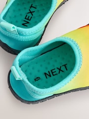 Bright Orange Ombre Wide Fit (G) Swim Socks - Image 4 of 5