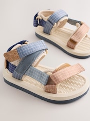 Neutral Standard Fit (F) Touch Fastening Trekker Walking Sandals - Image 3 of 6