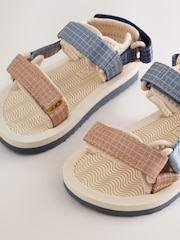 Neutral Standard Fit (F) Touch Fastening Trekker Walking Sandals - Image 4 of 6