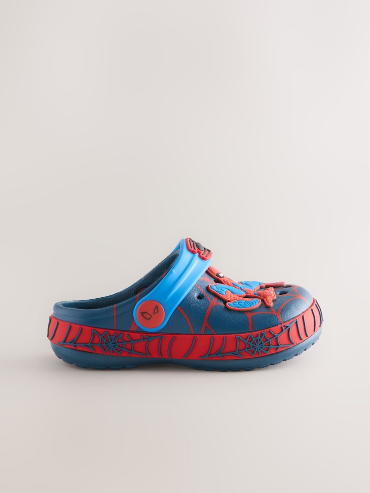 Navy Spiderman Clogs - Image 2 of 5