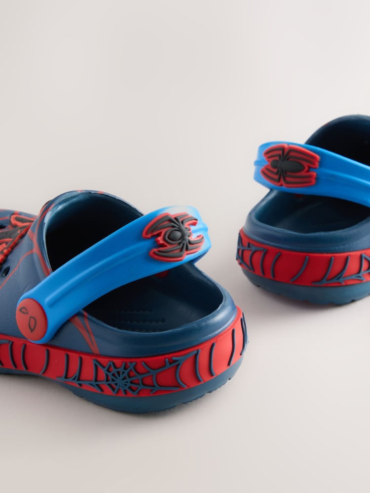 Navy Spiderman Clogs - Image 5 of 5