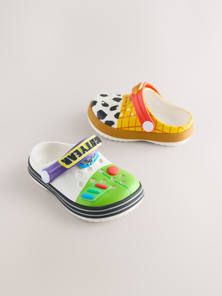 Multi Bright Toy Story Clogs - Image 1 of 4