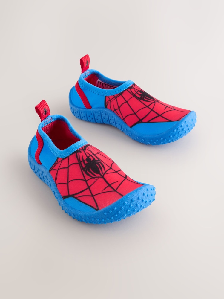 Red/Blue Spiderman Swim Socks - Image 1 of 5