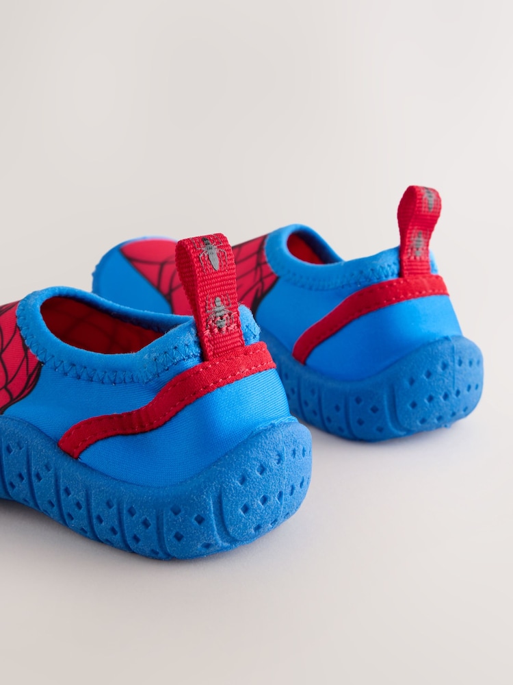 Red/Blue Spiderman Swim Socks - Image 5 of 5