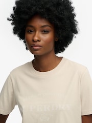 Bleumarin - SUPERDRY Luxe Casual Classic T-Shirt - Imaginea 3 din 5