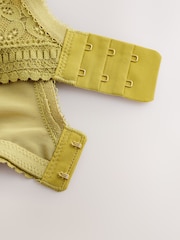 Navy/Green DD+ Lace Non Pad Full Cup Minimiser Bras 2 Pack - Image 11 of 11