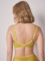 Rust/Green/Cream DD+ Non Pad Full Cup Bras 3 Pack with Side Support - Image 10 of 11