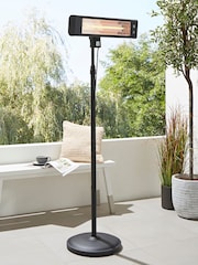 BHS Black Wall Mount Patio Heater 1800W - Image 1 of 6