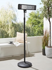 BHS Black Wall Mount Patio Heater 1800W - Image 2 of 6