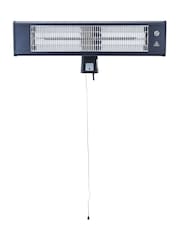 BHS Black Wall Mount Patio Heater 1800W - Image 4 of 6