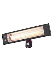 BHS Black Wall Mount Patio Heater 1800W - Image 5 of 6