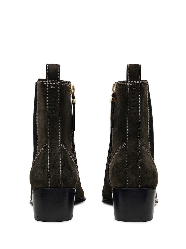 Radley Lingfield Road Clean Casual Chelsea Black Boots - Image 4 of 4 Radley Lingfield Road Clean Casual Chelsea Black Boots - Image 4 of 4