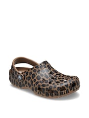 Crocs Brown Classic Animal Clogs - Image 3 of 7