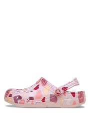 Crocs Pink Classic Vday Clogs - Image 4 of 7