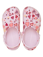 Crocs Pink Classic Vday Clogs - Image 6 of 7