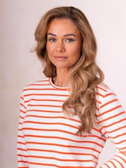 Lakeland Clothing Blue Everly Striped Top - Image 2 of 5