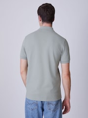 Fred Perry Green Dark Plain Polo Shirt - Image 3 of 5